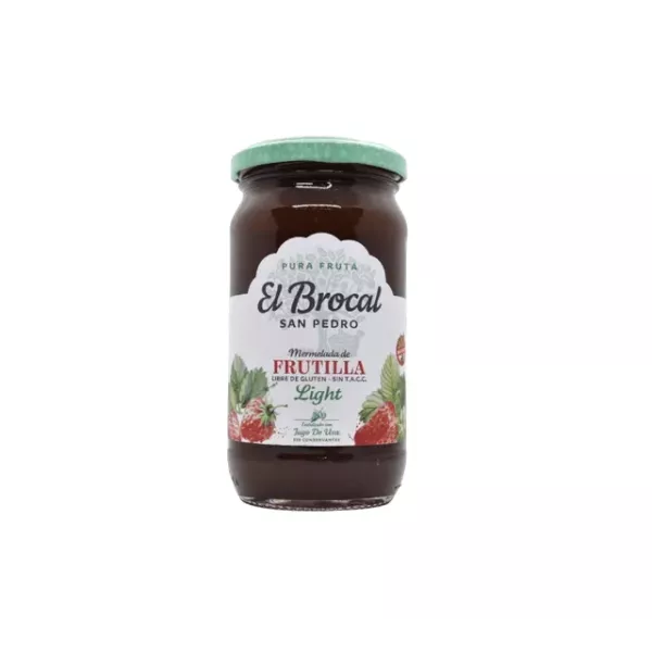 Mermelada De Frutilla Con Jugo De Uva X400grs  El Brocal