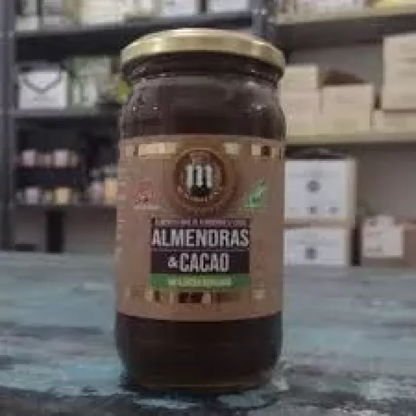 Dulce De Almendras Con Cacao Vegano Sin Azúcar Doña Magdalena