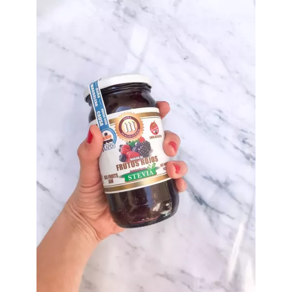 Mermelada De Frutos Rojos Con Stevia Doña Magdalena