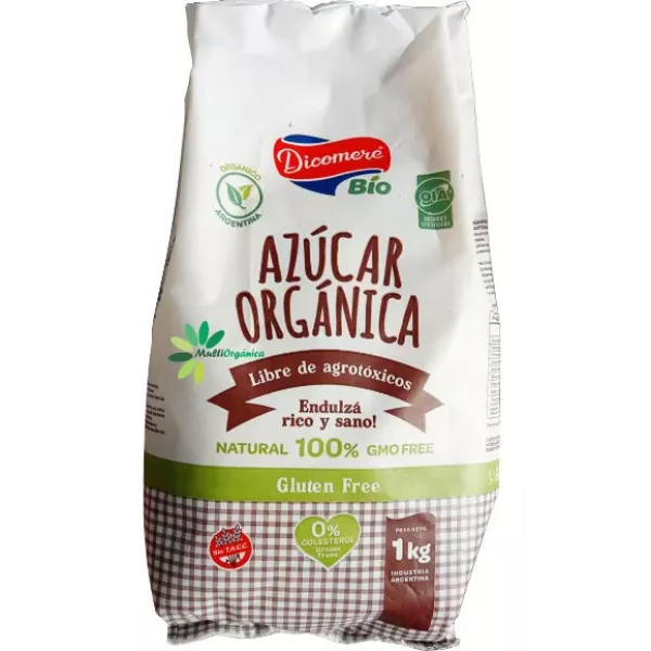 Azúcar Orgánica Sin Tacc Dicomere 1 Kg