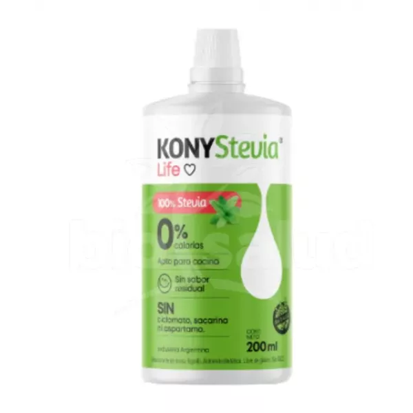 Stevia X 200 Ml Kony Life Sin Sucralosa
