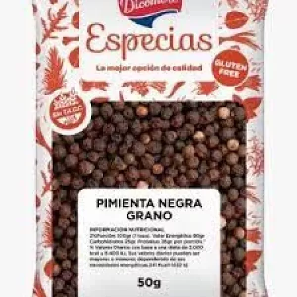 Pimienta Negra En Granos Sin Tacc Dicomere