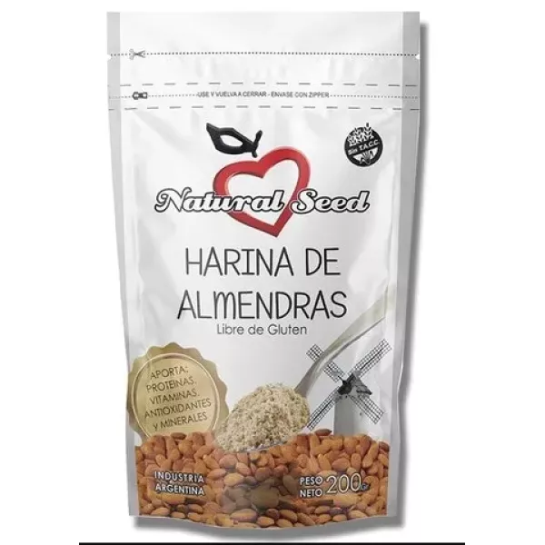 Harina De Almendras Sin Tacc Natural Seed