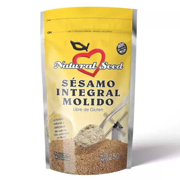 Sesamo Integral Molido Sin Tacc Natural Seed