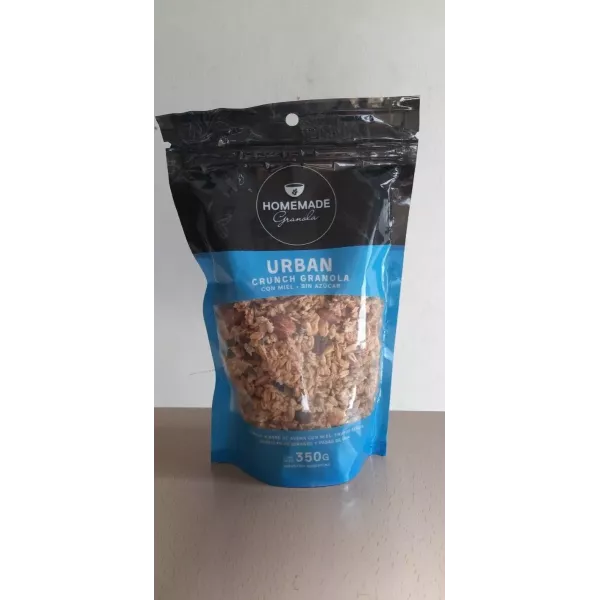 Granola Urban Crunch Con Miel Sin Azucar Homemade X 350 Grs
