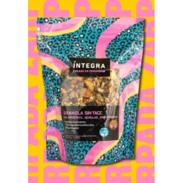 Granola Sin Tacc X 250 Grs Almendras, Semillas Y Arandanos Integra