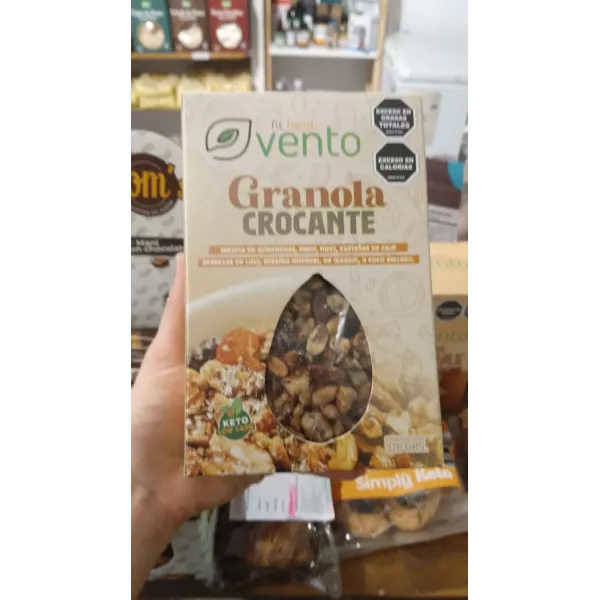 Granola Crocante Con Arandanos Keto Vento Fit