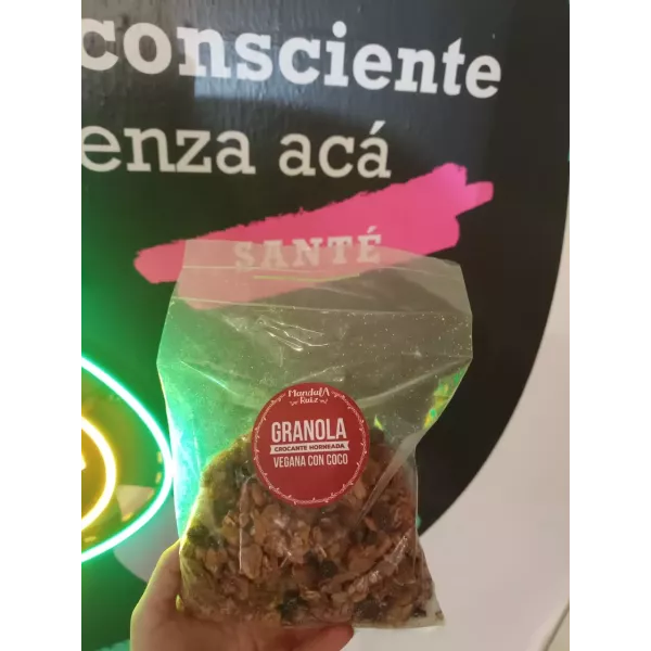 Granola Vegana Con Coco X 1 Kg Mandala Raiz