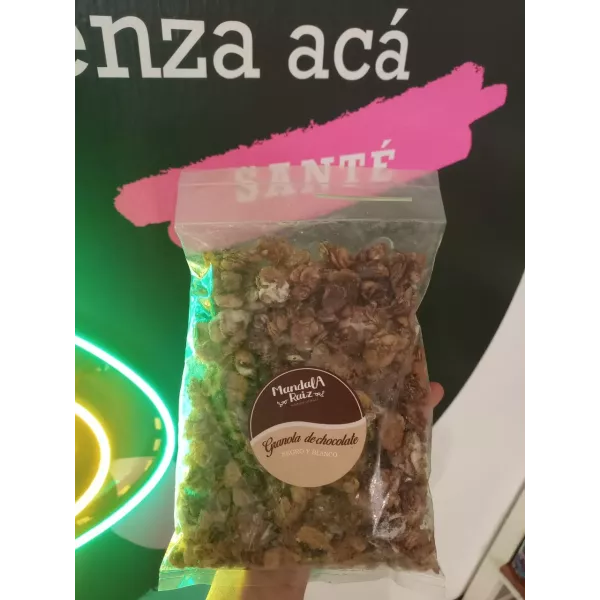 Granola Con Chocolate Blanco Y Negro X 1 Kg Mandala Raiz