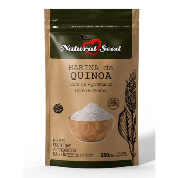 Harina De Quinoa Sin Tacc Natural Seed