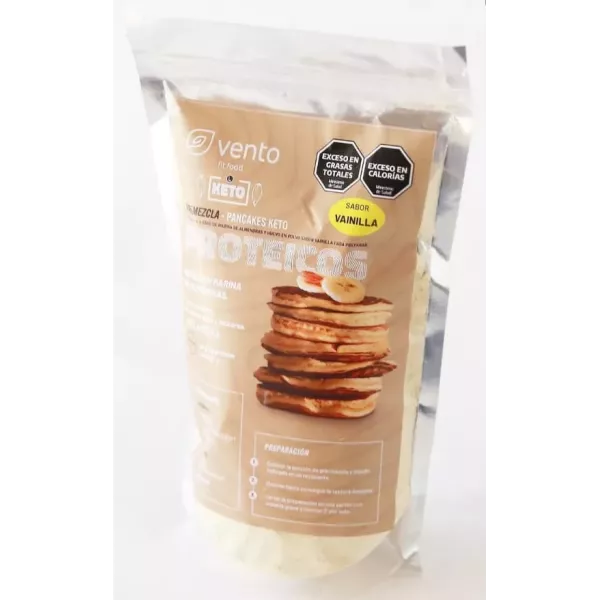 Premezcla Para Pancakes Keto De Chocolate Vento Fit