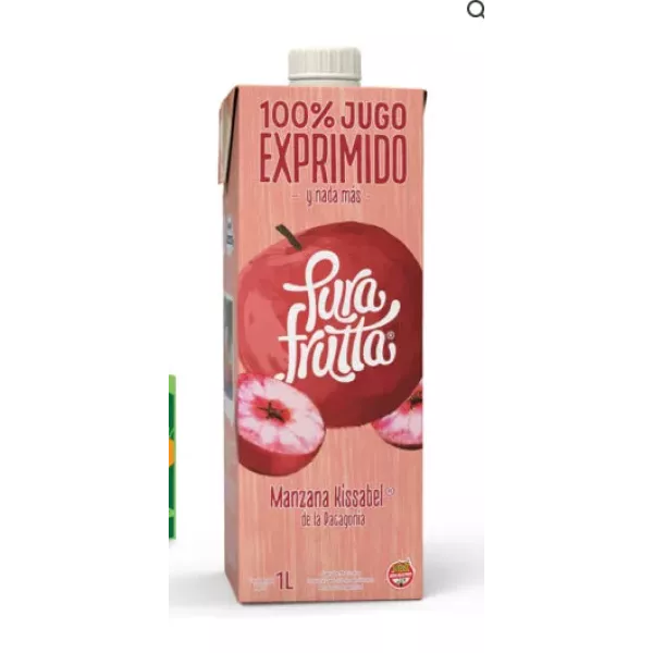 Jugo Natural Manzana Kissabel X 1 Litro Pura Frutta