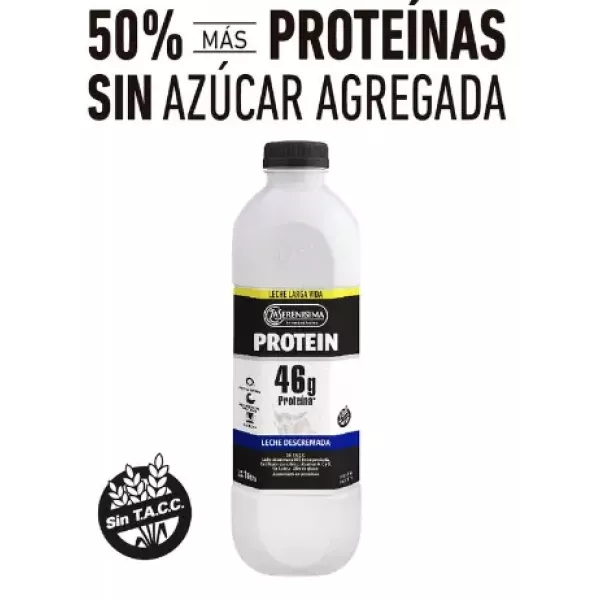 Leche Protein 1 Litro La Serenisima