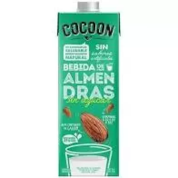 Leche De Almendras Sin Azucar Cocoon