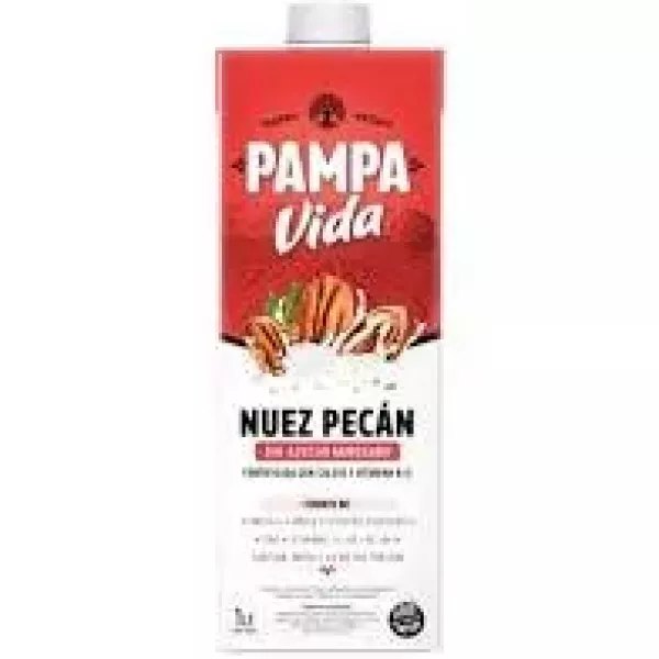 Leche De Nuez De Pecan Sin Azúcar Pampa Vida
