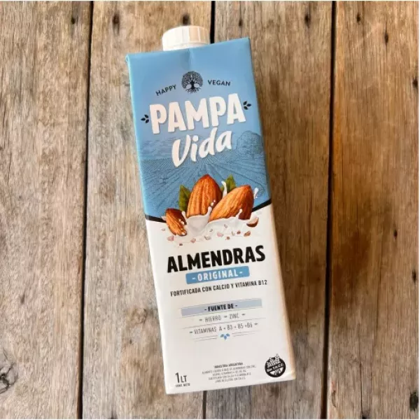 Leche De Almendras Original Pampa Vida