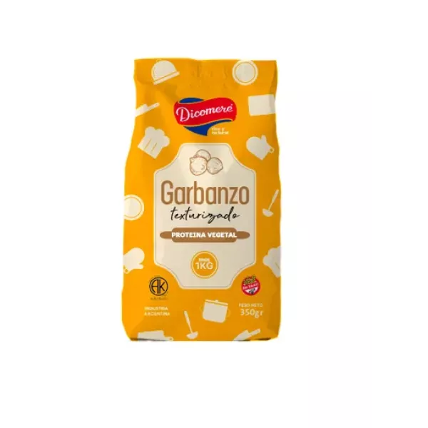 Garbanzo Texturizado Sin Tacc X 350gr Dicomere