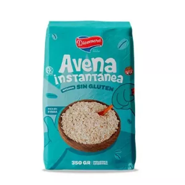 Avena Instantanea Sin Tacc X350grs Dicomere