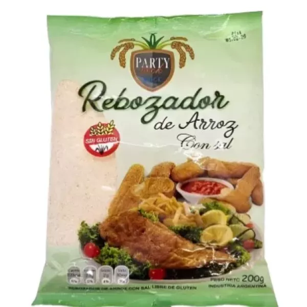 Rebozador De Arroz Con Sal Sin Tacc Party Beck Rice