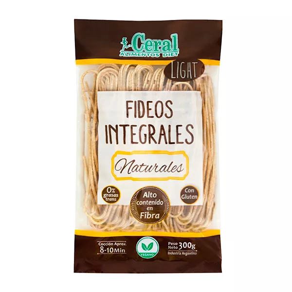 Fideos Integrales X 300 Grs Ceral