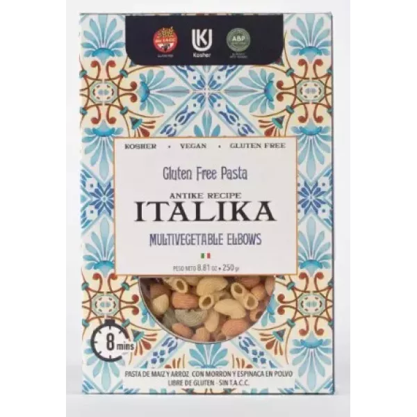 Pasta Codito Multivegetal Sin Tacc Italika