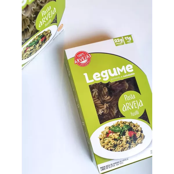 Pasta Seca De Harina De Arveja Legume