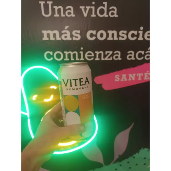 Kombucha Lemon Grass Lata X 473ml Vitea Sin Tacc