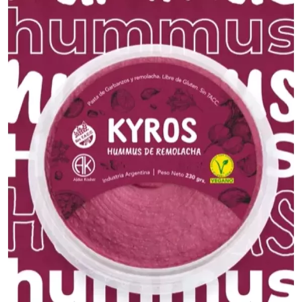Dip De Hummus De Remolacha Kyros
