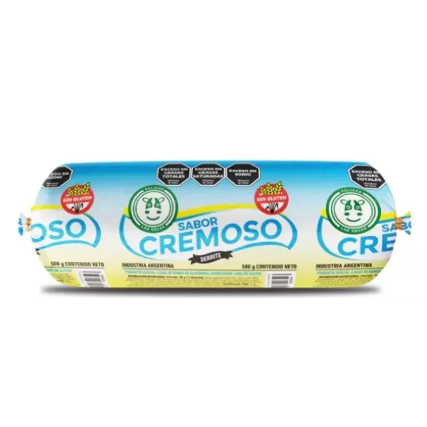 Queso Cremoso Vegan X500grs Felices Las Vacas