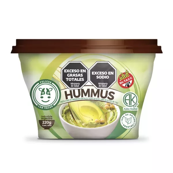 Hummus Con Palta Y Oliva Felices Las Vacas