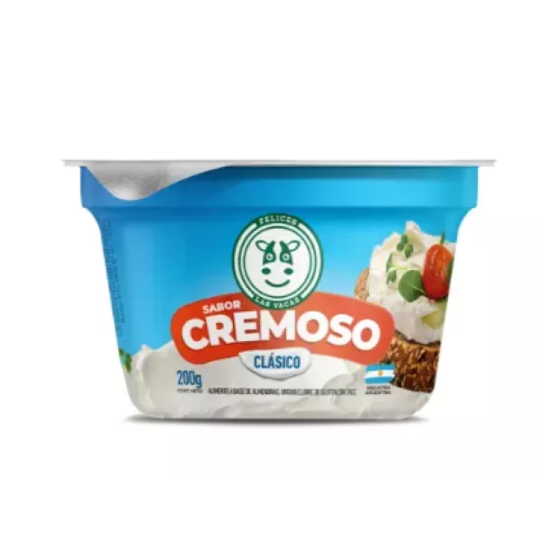 Queso Untable Cremoso De Almendras Felices Las Vacas