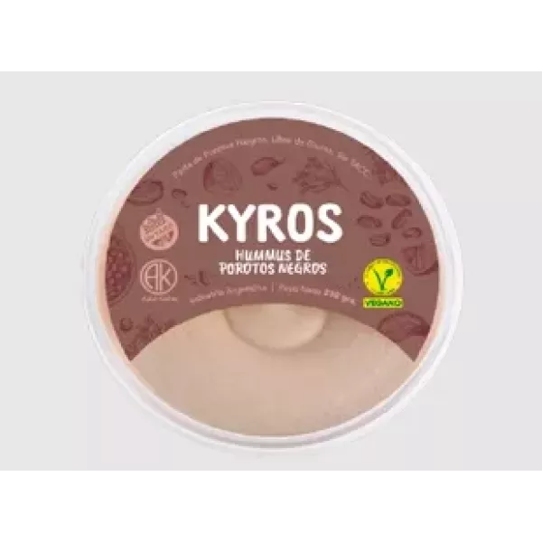 Dip De Hummus Porotos Negros Kyros