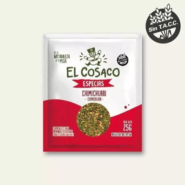 Chimichurri Sin Tacc X 25grs El Cosaco