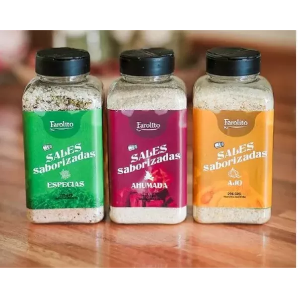 Sal Saborizada Ajo - Farolito X320gr