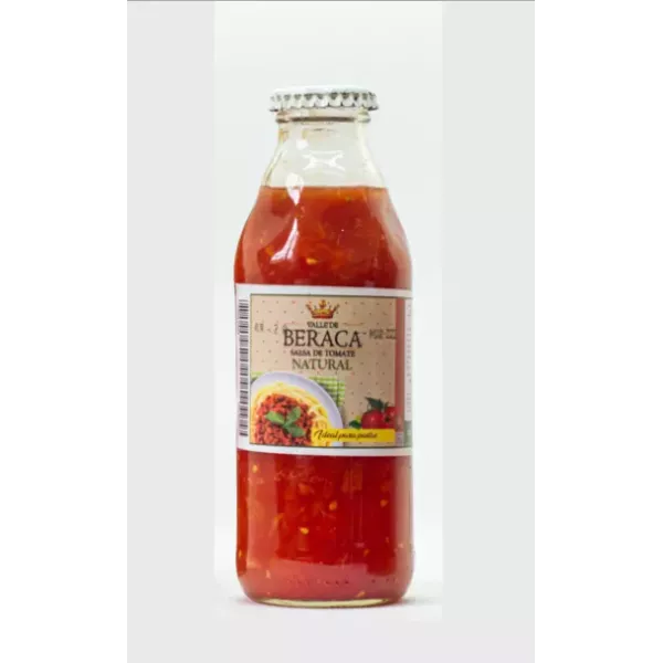 Salsa Para Pizza X 500 Ml Beraca