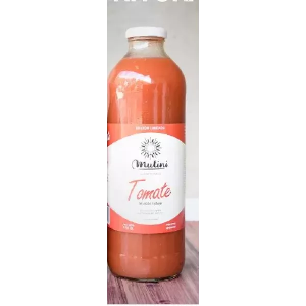 Tomate Triturado Natural Sin Cascara Y Bajo Contenido De Semillas X 1 Litro Mulini