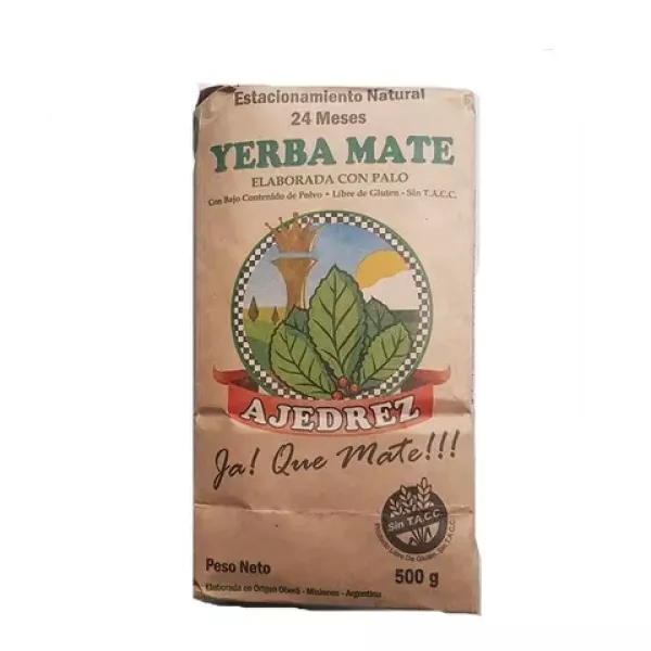 Yerba Mate Estacionada Ajedrez