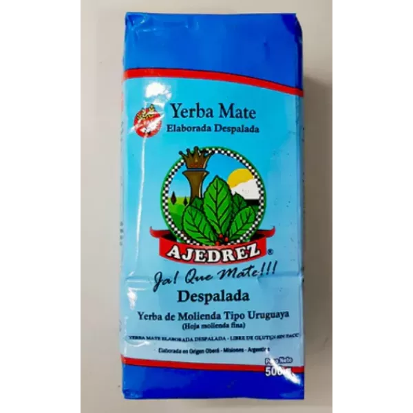 Yerba Mate Despalada X 500 Grs Ajedrez