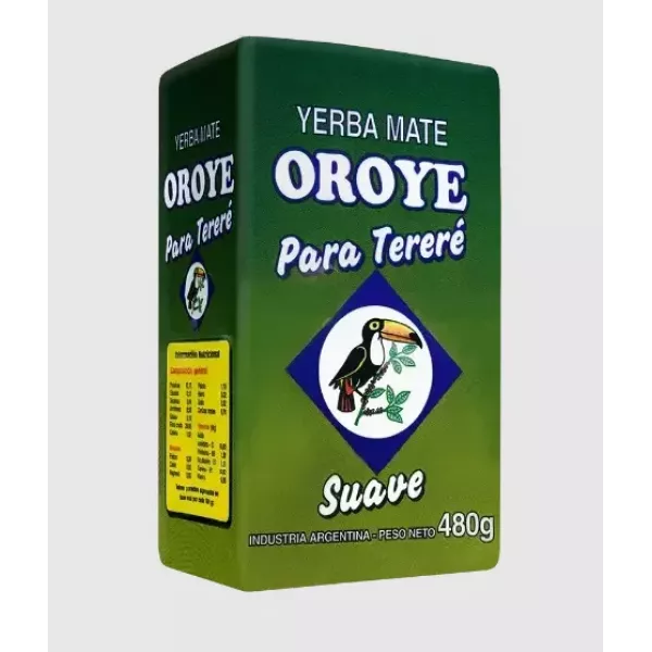 Yerba Mate Para Terere Suave X 480grs Oroye