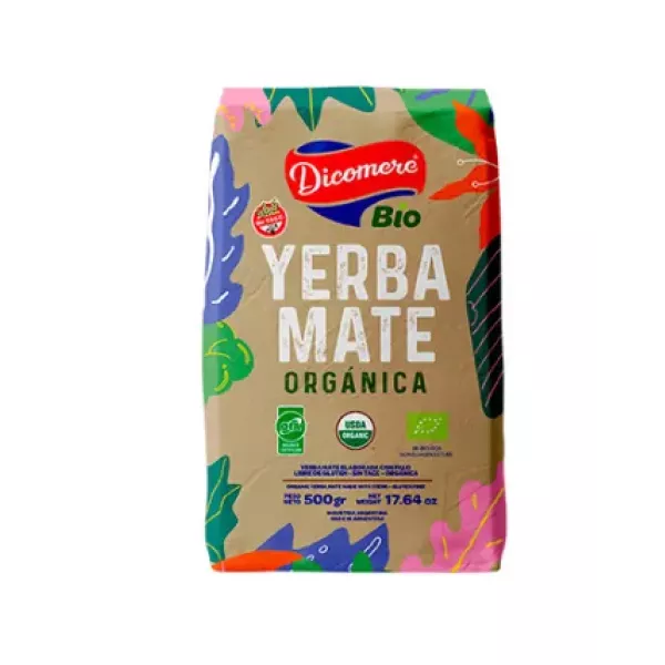 Yerba Mate Organica X500grs Dicomere