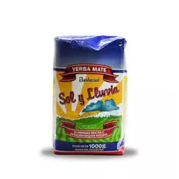 Yerba Mate Barbacua X 500 Grs Sol Y Lluvia