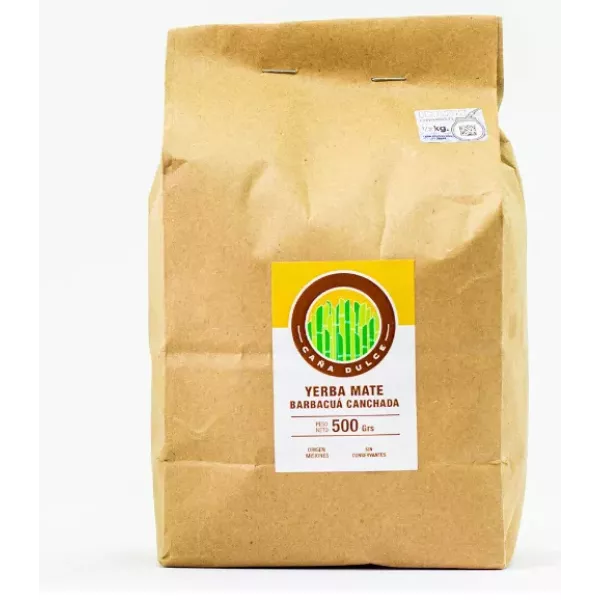 Yerba Barbacuá Canchada Agroecológica X500grs Caña Dulce