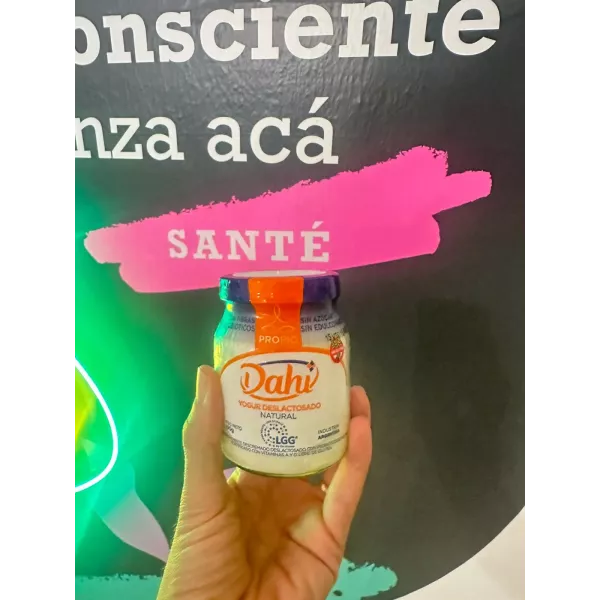 Yogur Deslactosado Natural X 200 Cc Dahi