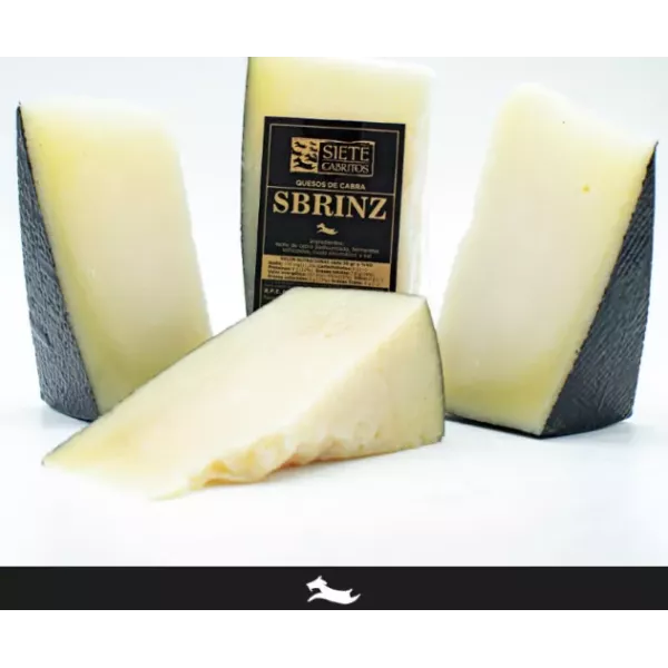 Queso Sbrinz De Cabra De Pastura Natural Sin Tacc Siete Cabritos