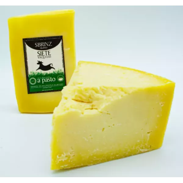 Queso Sbrinz De Vaca De Pastura Natural Sin Tacc Siete Vaquitas