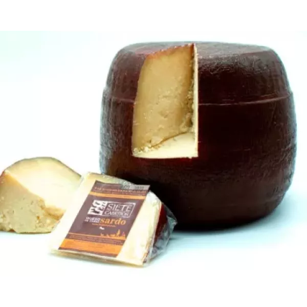 Queso Sardo De Cabra De Pastura Natural Sin Tacc Siete Cabritos