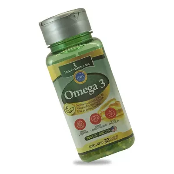Omega 3 Con Certificación Ifos Innovanaturals X 30