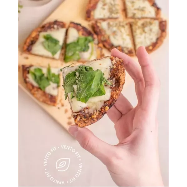 Pre Pizza Keto De Harina De Almendras Vento Fit