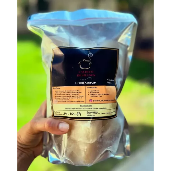 Caldito De Huesos Congelado En Cubos Caldito De Huesos Rosario