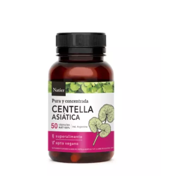 Capsulas Centella Asiatica X 50 Natier